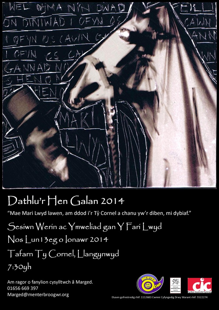 Poster Dathlu'r Hen Galan 2014 Cymraeg