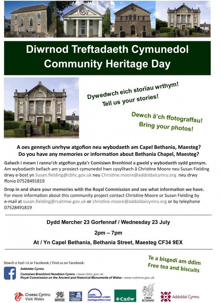 Capel Bethania Maesteg poster copy