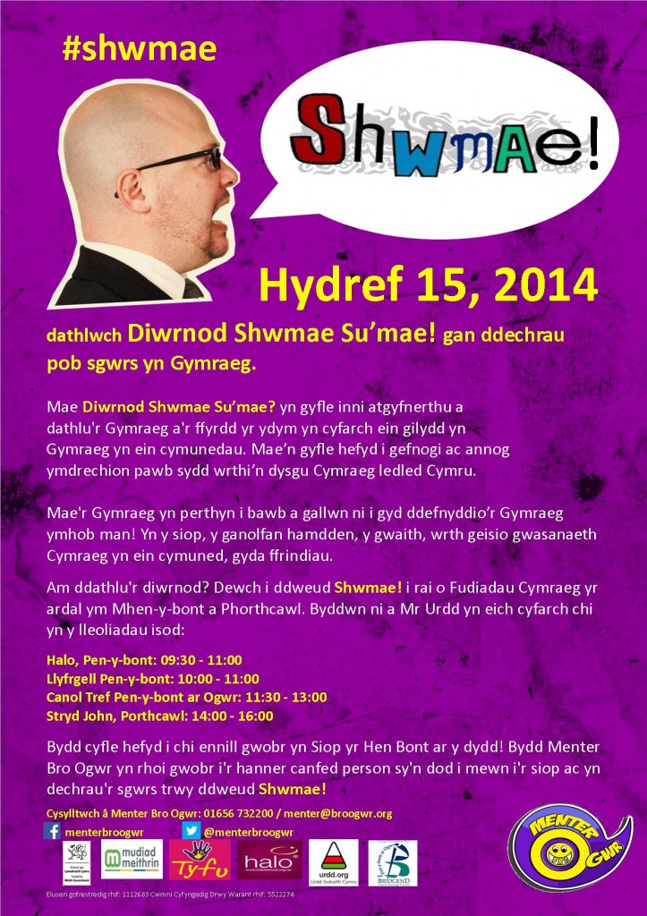 Diwrnod Shwmae Su'mae! 2014.jpg Cymraeg
