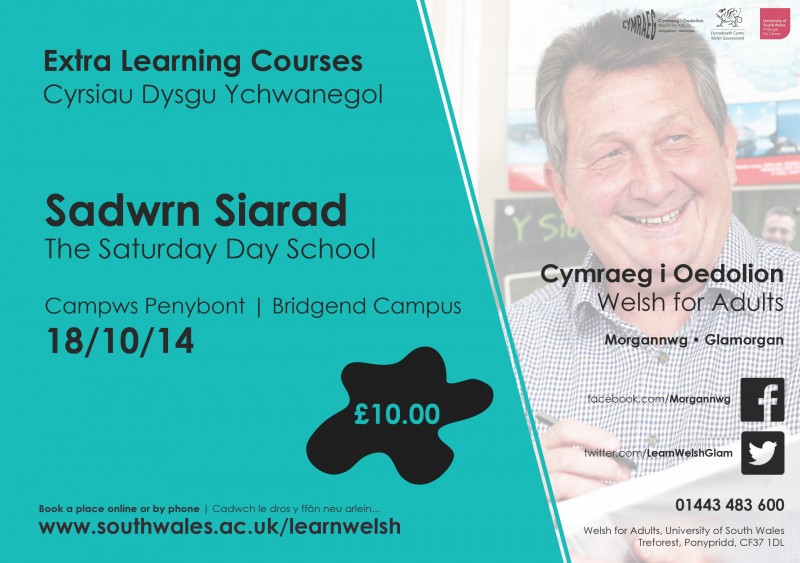 Flyer Sadwrn Siarad 2014