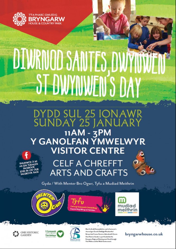 Parc Bryngarw, santes dwynwen 2015