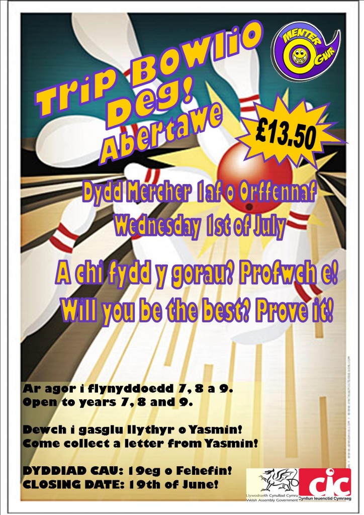 Trip Bowlio Mehefin 2015