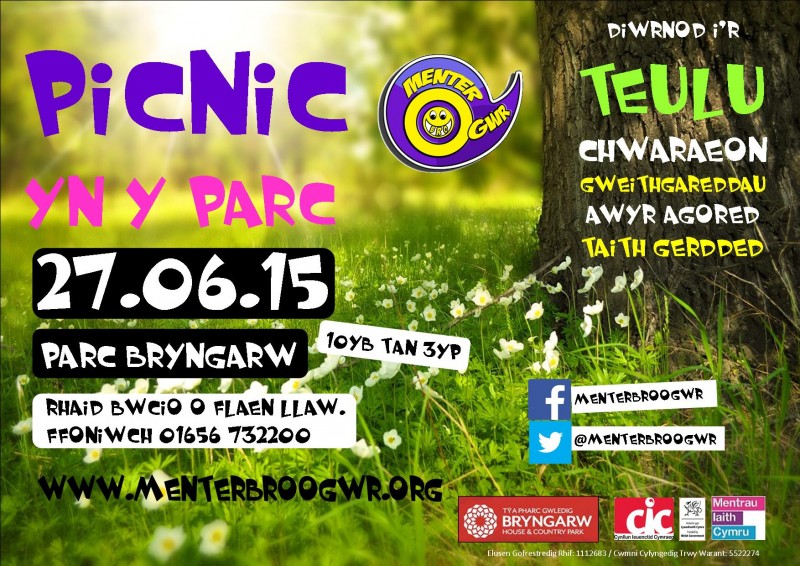 Picnic yn y Parc (cymraeg)